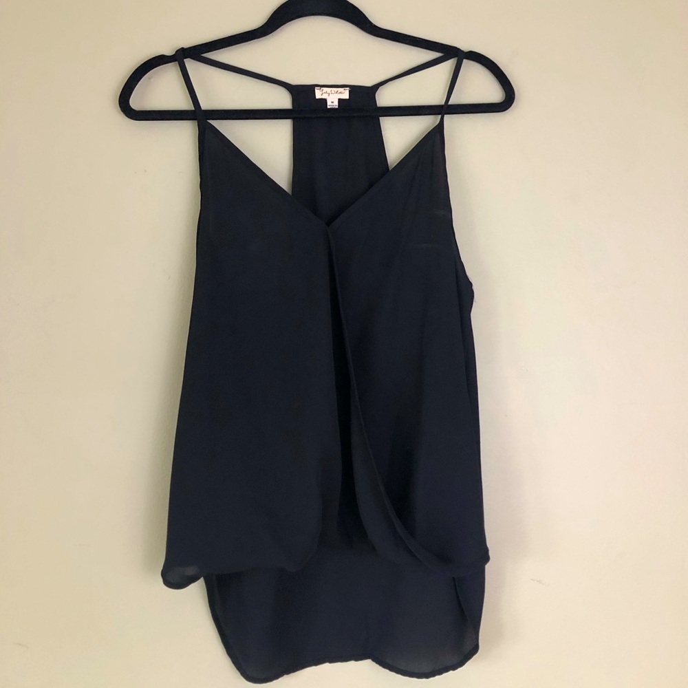 Low Cut Flowy Top